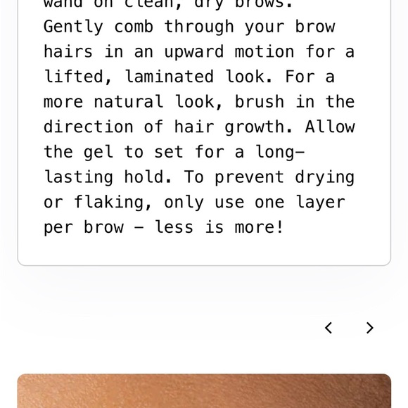 Toy Factory Nia Brow Gel - Brown - Picture 8 of 11